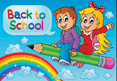 pencil ride to school