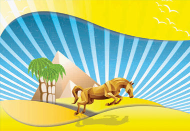 horse-and-pyramid